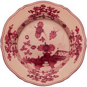 Oriente Italiano Vermiglio Flat Dinner Plate, 10.5" by Gio Ponti for Richard Ginori Plate Richard Ginori 