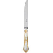Rocaille Sterling Silver Gold Accented 9.5" Dinner Knife by Ercuis Flatware Ercuis 