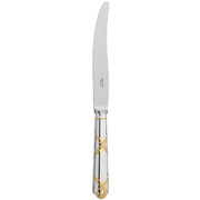 Paris Silverplated Gold Accents 9.5" Dinner Knife by Ercuis Flatware Ercuis 