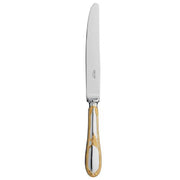 Lauriers Silverplated Gold Accents 9.5" Dinner Knife by Ercuis Flatware Ercuis 