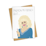 Parton My French... Card Cards Tayham 