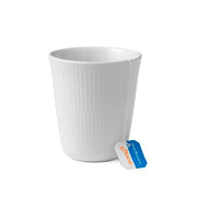 White Fluted Thermal Cup or Mug by Royal Copenhagen Dinnerware Royal Copenhagen 9.75 oz. 