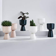 Nappula Ceramic Planter, 10.25" x 6" by Matti Klenell by Iittala Planter Iittala 