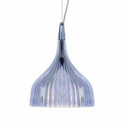 É Suspension Lamp by Ferruccio Laviani for Kartell Lighting Kartell Light Blue/Transparent 