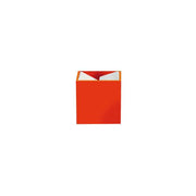 Cubo Ashtray by Bruno Munari for Danese Milano Ashtray Danese Milano Small Orange 