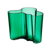 Savoy Vase, 4.75" by Alvar Aalto for Iittala Vases, Bowls, & Objects Iittala Aalto Emerald 