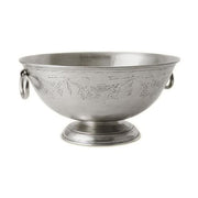 Engraved Deep Footed Bowl by Match Pewter Vases, Bowls, & Objects Match 1995 Pewter 