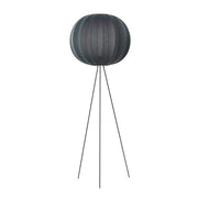Knit-Wit 60 Pendant Floor Lamp, 68.8" by ISKOS-BERLIN for Made by Hand Lighting Made by Hand Black 