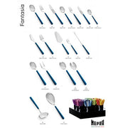 Fantasia Olive Green Flatware by Mepra Flatware Mepra 