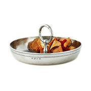 Festa Dish with Handle, 8.5" by Match Pewter Dinnerware Match 1995 Pewter 