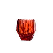 Filippo Acrylic Ice Bucket, 5.6" by Mario Luca Giusti Glassware Marioluca Giusti Red 
