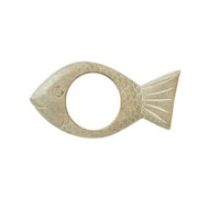 Wooden Fish Greywash Napkin Ring by Juliska Napkin Rings Juliska 