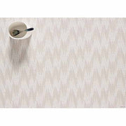 Flare Woven Textile Placemats Set of 4 Placemat Chilewich Pumice Rectangle (14" X 19") 