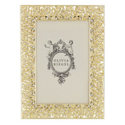 Florence Gold Photo Frame by Olivia Riegel Picture Frames Olivia Riegel 4" x 6" 