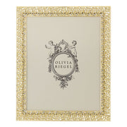 Florence Gold Photo Frame by Olivia Riegel Picture Frames Olivia Riegel 8" x 10" 
