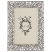 Florence Silver Photo Frame by Olivia Riegel Picture Frames Olivia Riegel 4" x 6" 