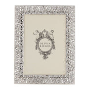 Florence Silver Photo Frame by Olivia Riegel Picture Frames Olivia Riegel 5" x 7" 