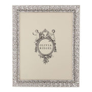 Florence Silver Photo Frame by Olivia Riegel Picture Frames Olivia Riegel 8" x 10" 