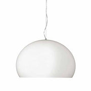 FL/Y Matte Suspension Lamp by Ferruccio Laviani for Kartell Lighting Kartell White/Matte Opaque 