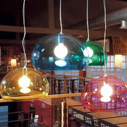 Big FL/Y Suspension Lamp by Ferruccio Laviani for Kartell Lighting Kartell 