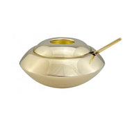 Form Sugar Bowl & Spoon by Tom Dixon Bar, Kitchen & Dining Tom Dixon Brass 