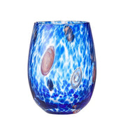 Gala Tumbler, Blue set of 4 by Kim Seybert Glassware Kim Seybert 