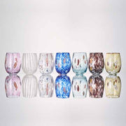 Gala Tumbler, White set of 4 by Kim Seybert Glassware Kim Seybert 
