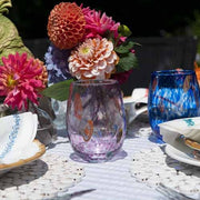 Gala Tumbler, Lilac set of 4 by Kim Seybert Glassware Kim Seybert 