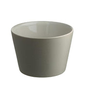 Tonale Light Grey Wide Cup, 8.75 oz. Set of 4 by David Chipperfield for Alessi Dinnerware Alessi Light Grey 
