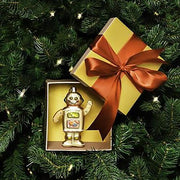 Gingerbread Robot Ornament, 4.3" by Vondels Holiday Ornaments Vondels 