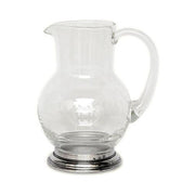 Lead-Free Glass Pitcher by Match Pewter Pitchers & Carafes Match 1995 Pewter 16.9 oz 