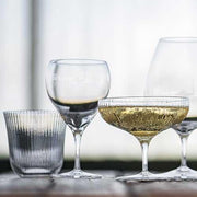 Inku Champagne Coupe, 5 oz., Set of 4 by Sergio Herman for Serax Glassware Serax 