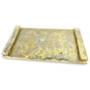 Borealis Gold Handled Tray, 20.5" by Michael Wainwright Platter Michael Wainwright 
