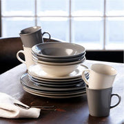 Gordon Ramsay Union Street Cafe Grey 16-Piece Dinnerware Set by Royal Doulton Dinnerware Royal Doulton 