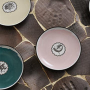 Herbariae Set of 4 Dessert Plates by Christian Lacroix for Vista Alegre Dinnerware Vista Alegre 