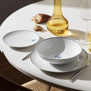 Blueline Shallow Bowl, 9.75" by Royal Copenhagen Dinnerware Royal Copenhagen 