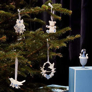 Figural Christmas Present Ornament by Wedgwood Christmas Wedgwood 
