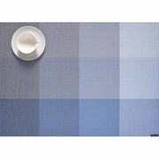 Hue Woven Textile Placemats by Chilewich Set of 4 Placemat Chilewich Sky Rectangle (14" X 19") 