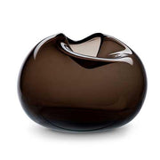Art Glass Vase by Kate Hume for When Objects Work Vase When Objects Work Pebble Black - Brown 