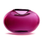 Art Glass Vase by Kate Hume for When Objects Work Vase When Objects Work Pebble Fuchsia 
