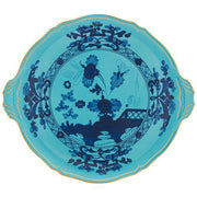 Oriente Italiano Iris Round Cake Plate, 12" by Gio Ponti for Richard Ginori Plate Richard Ginori 