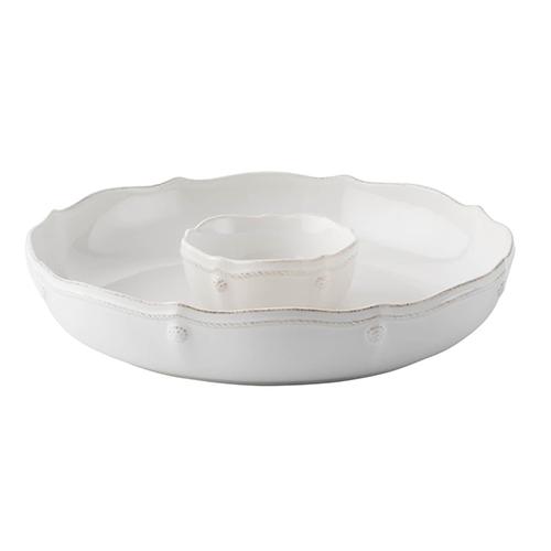 Juliska Puro Chip and Dip - Whitewash main image 0