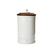 Whitewash Berry and Thread Canister with Wooden Lid by Juliska Dinnerware Juliska 10" 