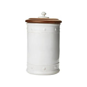 Whitewash Berry and Thread Canister with Wooden Lid by Juliska Dinnerware Juliska 11.5" 
