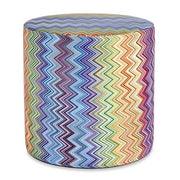 Jarris Cylinder Pouf, 18" by Missoni Home Ottoman Cushions Missoni Home 