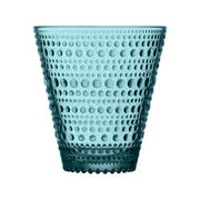 Kastehelmi Glass 10 oz.Tumblers, Open Stock or Set of 2 by Oiva Toikka for Iittala Glassware Iittala Sea Blue 