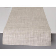 Chilewich: Basketweave Woven Vinyl Placemats Sets of 4 & Runners Placemat Chilewich Runner 14" x 72" Khaki BW 