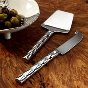 Truro Platinum Cheese Shaver and Knife Set by Michael Wainwright Flatware Michael Wainwright 