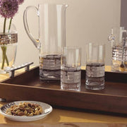 Truro Platinum 13.75" Glass Vase by Michael Wainwright Vases, Bowls, & Objects Michael Wainwright 
