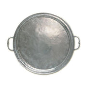 Round Trays with Handles by Match Pewter Serving Tray Match 1995 Pewter Large 